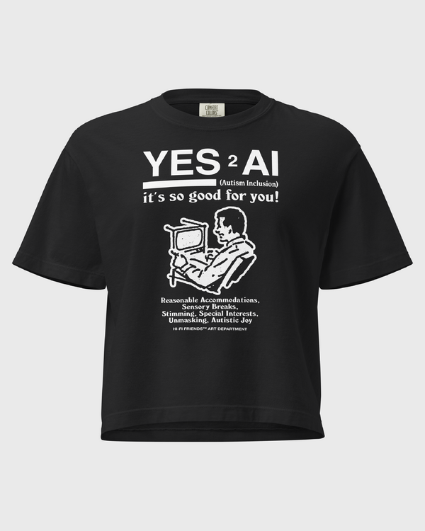 Yes 2 AI (Autism Inclusion) Women's Boxy Tee