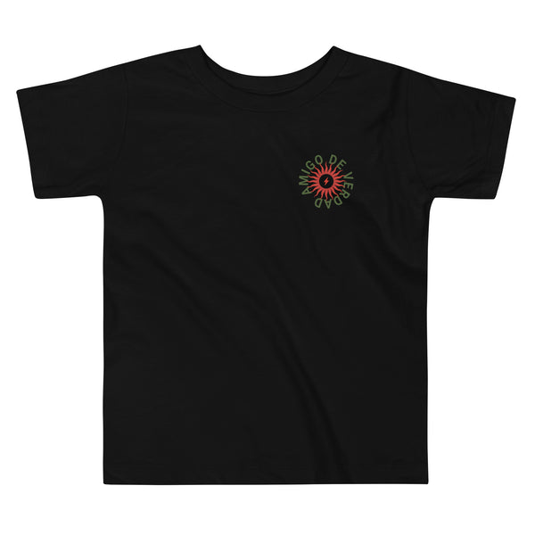 Amigo De Verdad Toddler Tee — Black