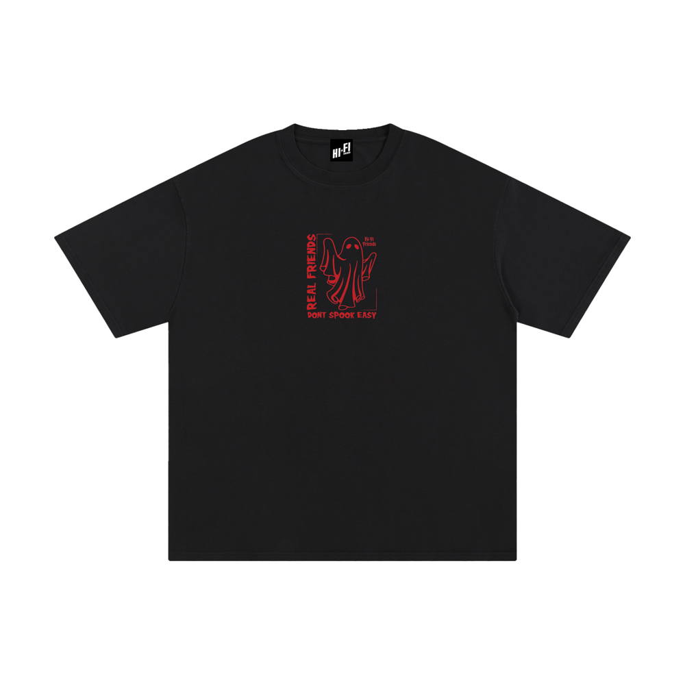 Real Friends Don't Spook Easy Essential Tee