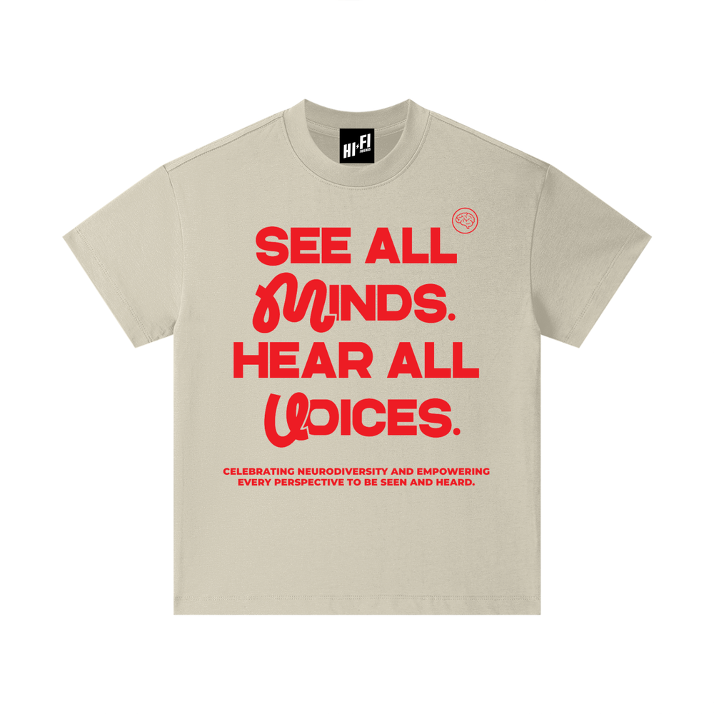 See All Minds. Hear All Voices. Youth Tee