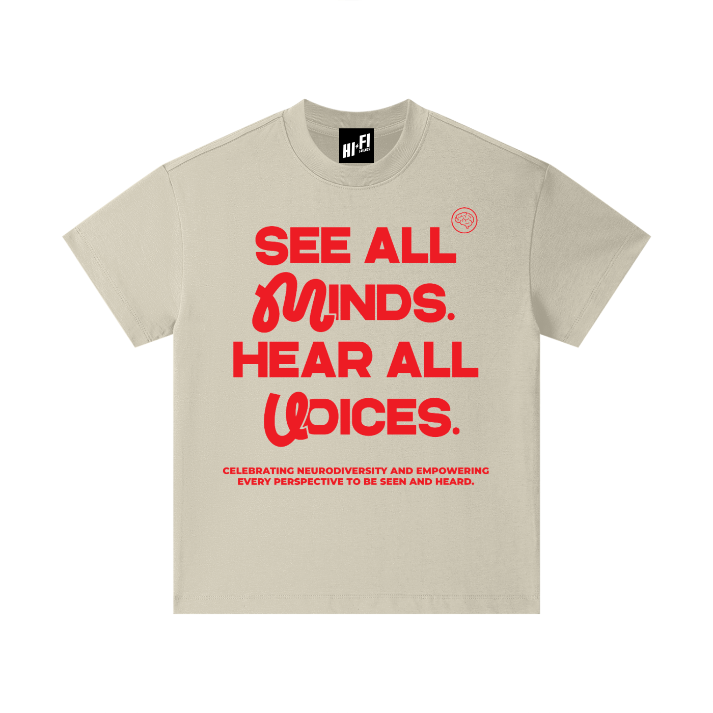 See All Minds. Hear All Voices. Youth Tee