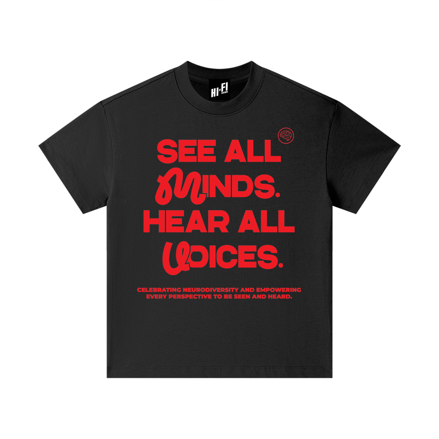 See All Minds. Hear All Voices. Youth Tee