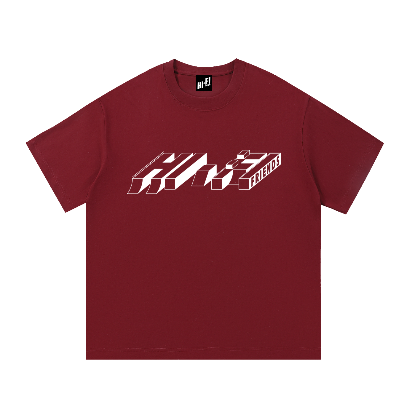 Hi-Fi Skate design on a unisex tee.