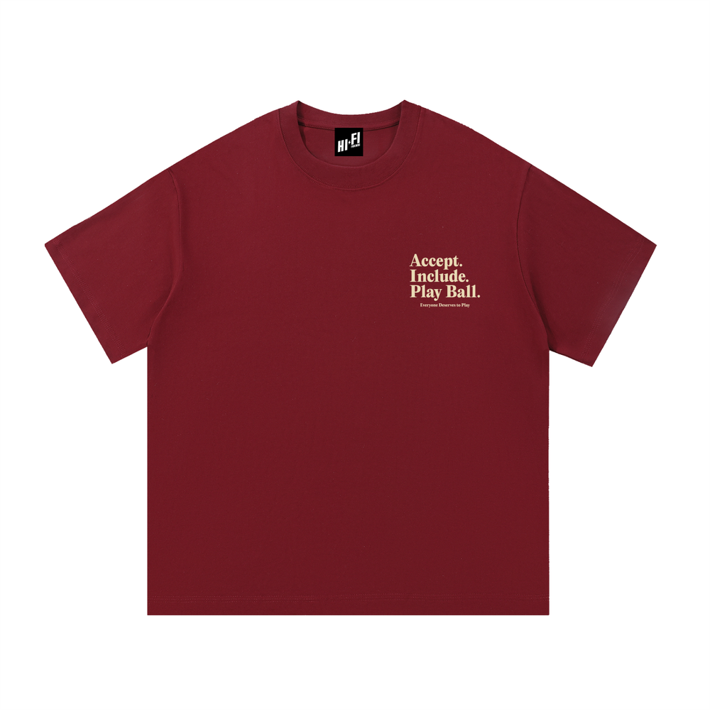 Real Friends Stadium — Wine Red