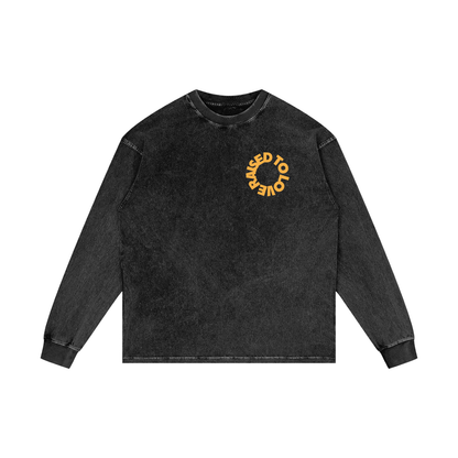 Raised To Love Oversize Long Sleeve Tee