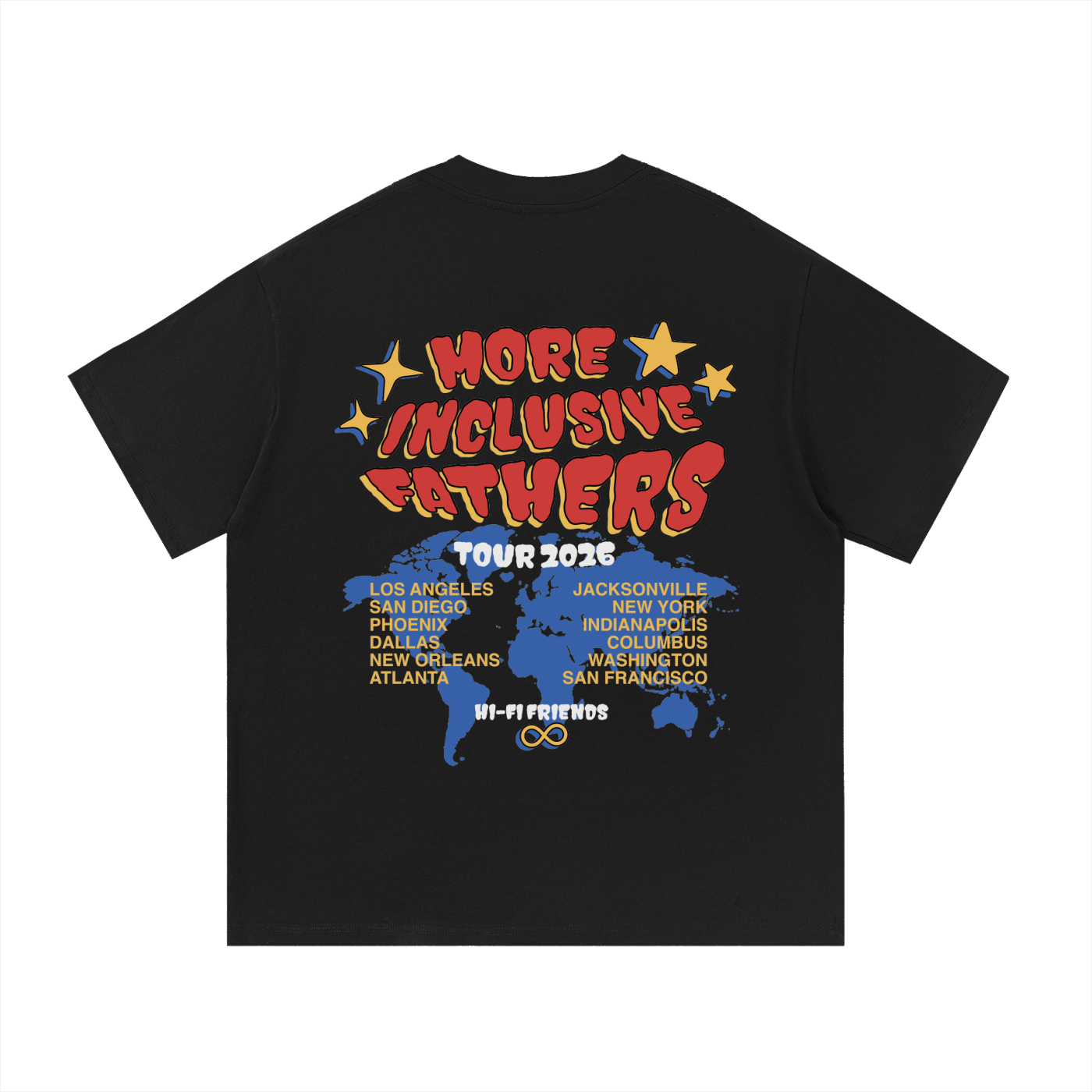 More Inclusive Fathers Tour 2026 Tee