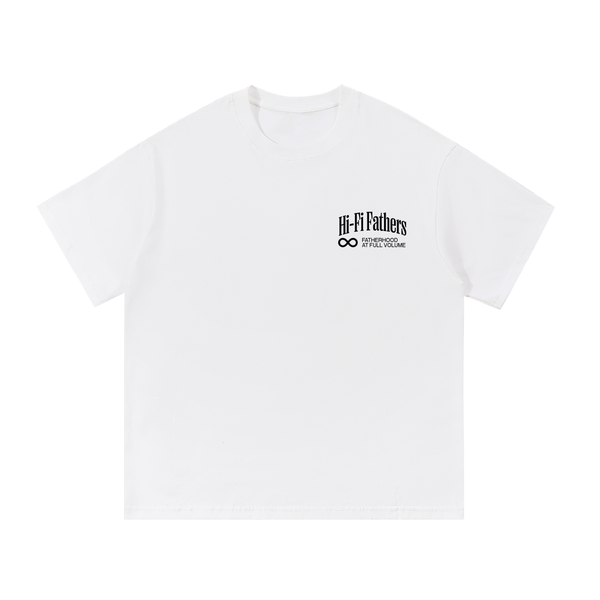 Hi-Fi Fathers: Skate design on a unisex tee.