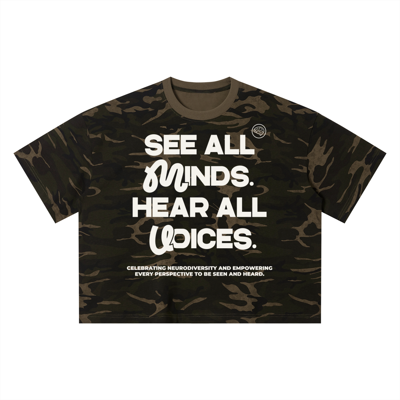 See All Minds. Unisex Boxy Tee