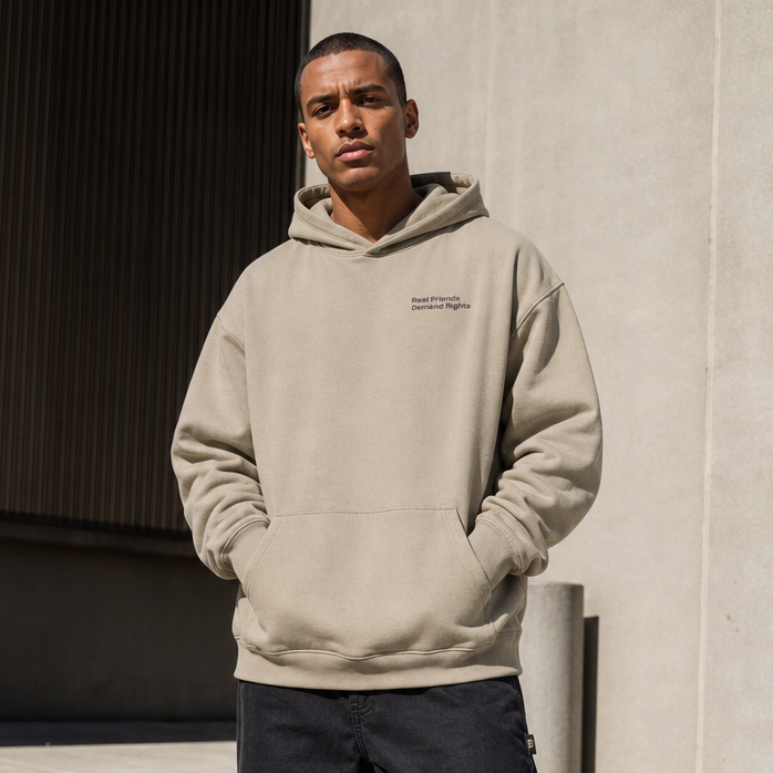 Disability Rights design on a comfortable casual hoodie.
