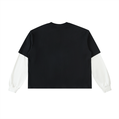 I Will Skate Across The Stars Layered Long Sleeve Tee