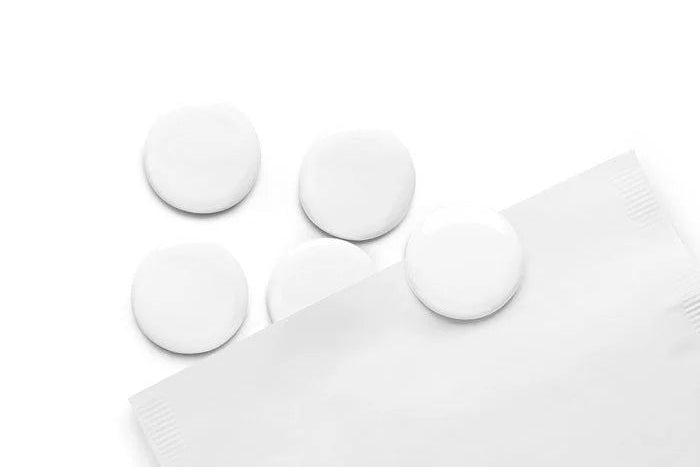 Five Pins. Safety Pin Back. Easy To Wear.