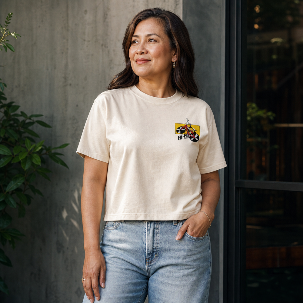 For The Record Boxy Tee