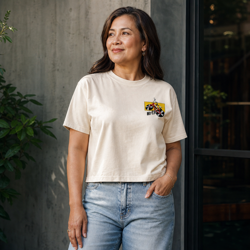 For The Record Boxy Tee