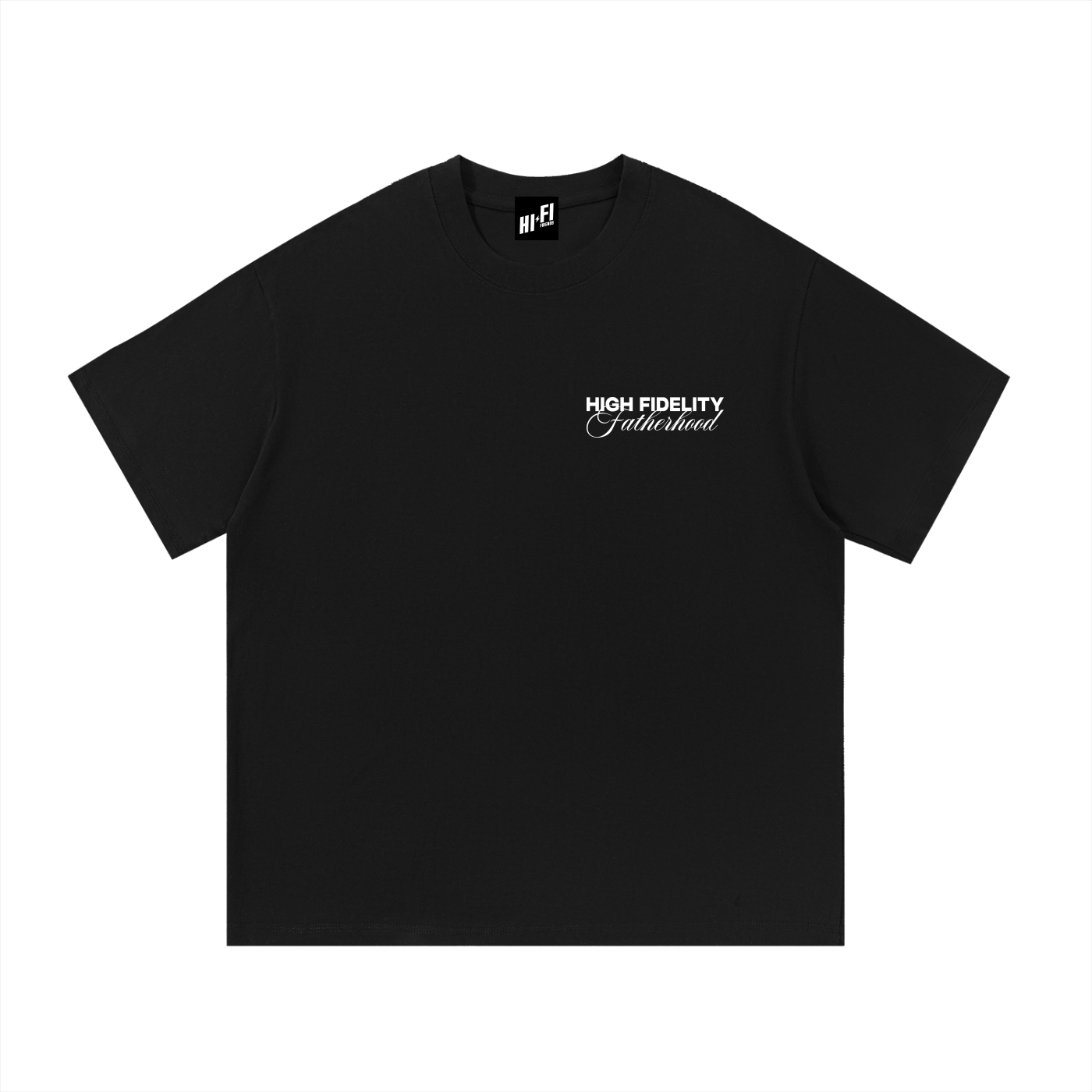 Dads In The Mix graphic tee in Hi-Fi Fathers inclusive apparel style.