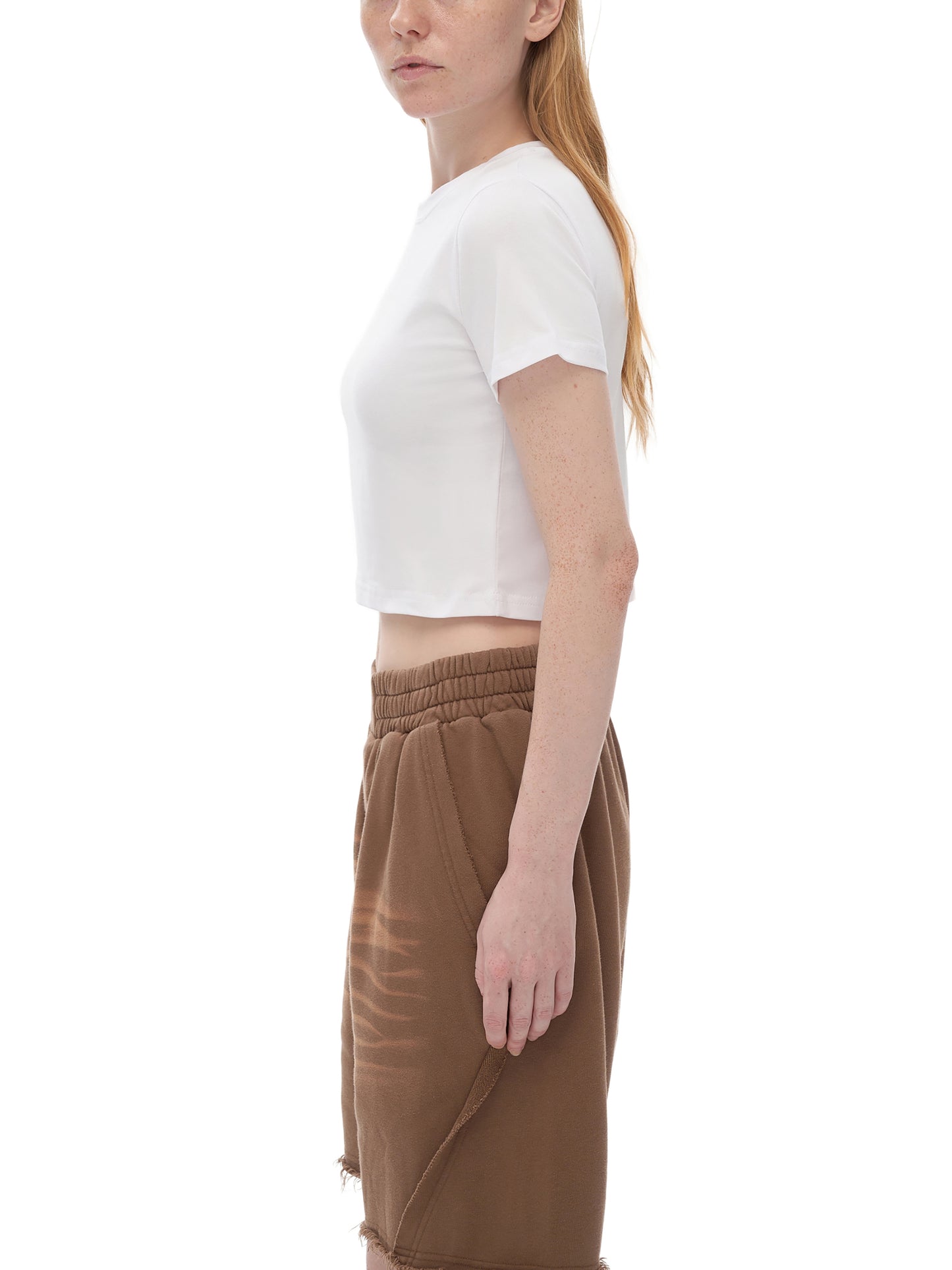 Not Like Us Cropped Cotton Tee