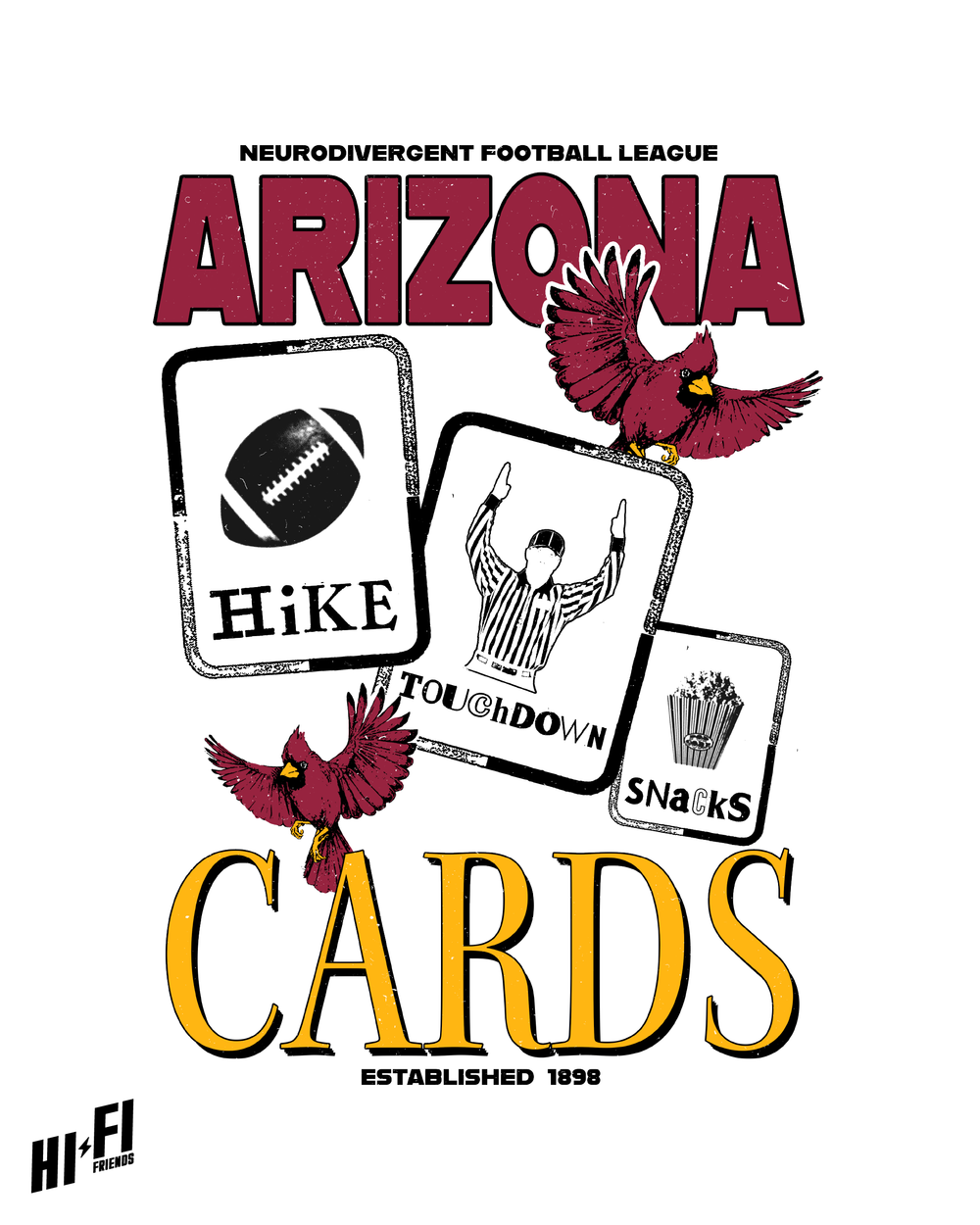 Arizona Cards Tee