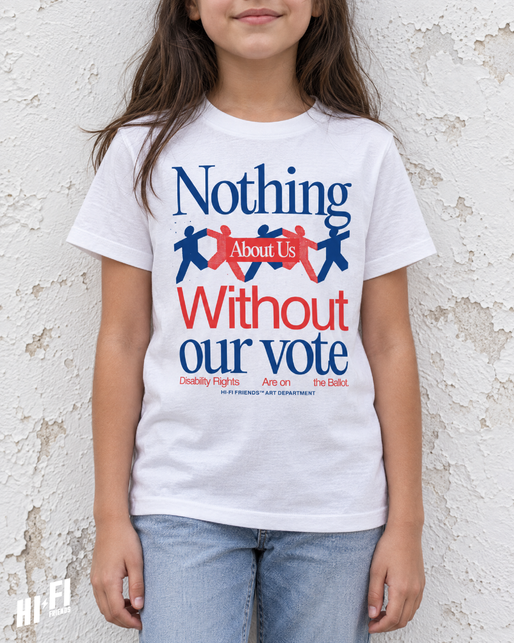 Nothing About Us Without Our Vote Youth Tee