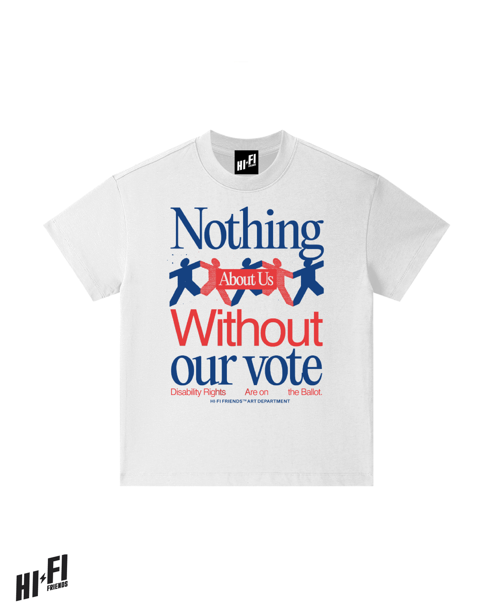 Nothing About Us Without Our Vote Youth Tee
