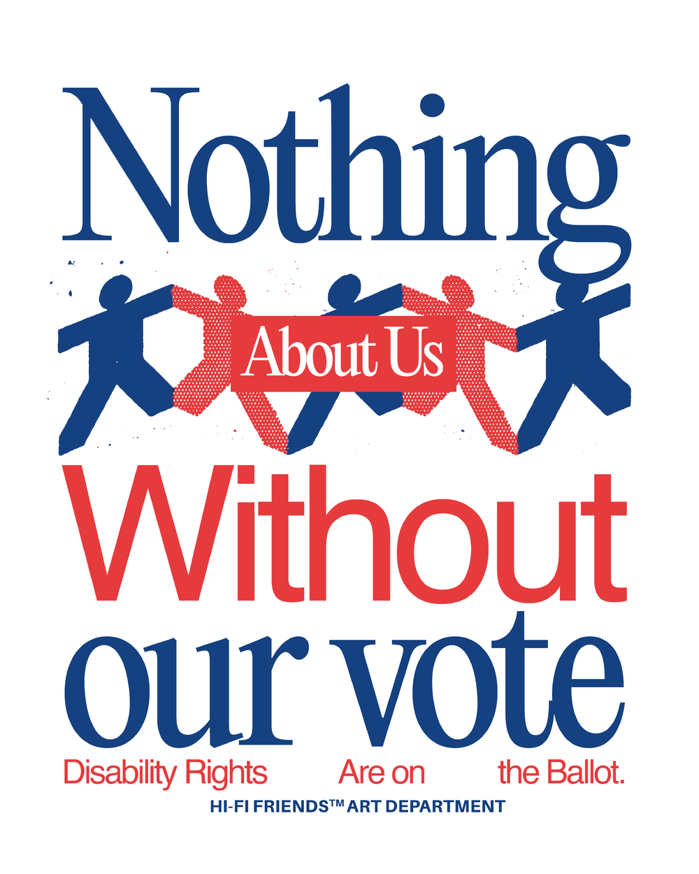 Nothing About Us Without Our Vote Youth Tee