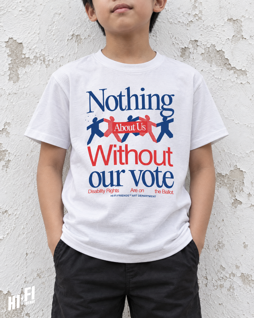 Nothing About Us Without Our Vote Youth Tee