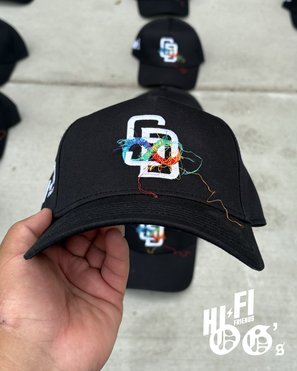 Real Friends SD // Hi-Fi X Original Goodstock San Diego Infinite A-Frame Snapback Hat