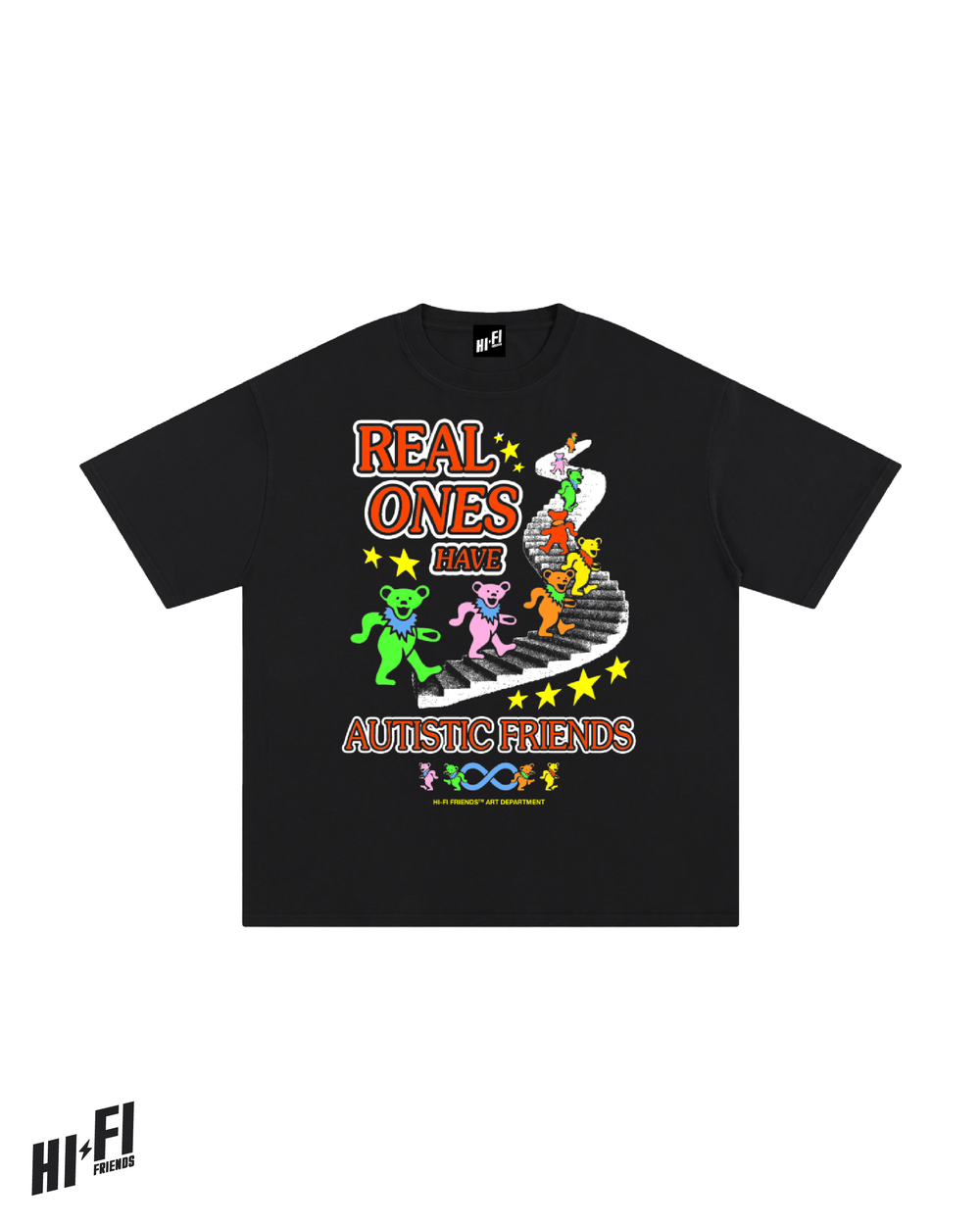 Real Ones Have Autistic Friends Tee