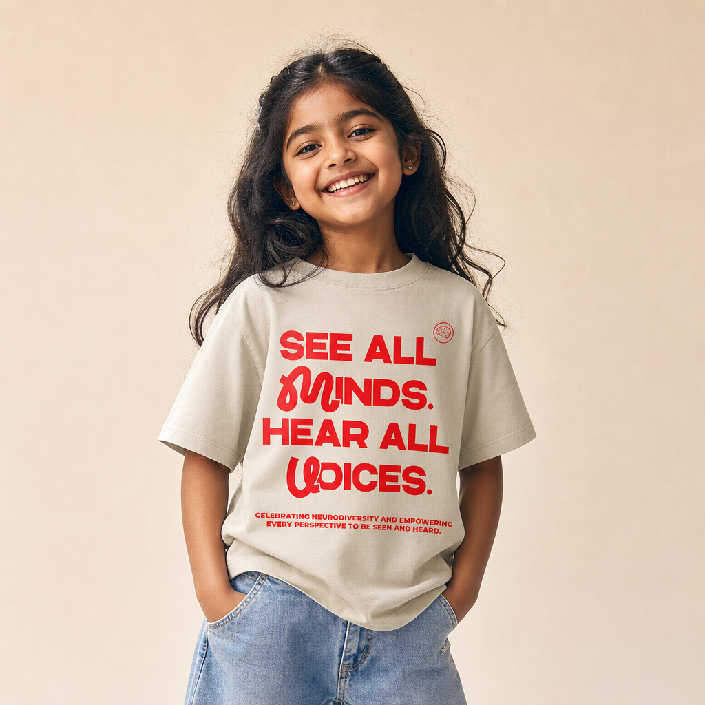 See All Minds. Hear All Voices. Youth Tee