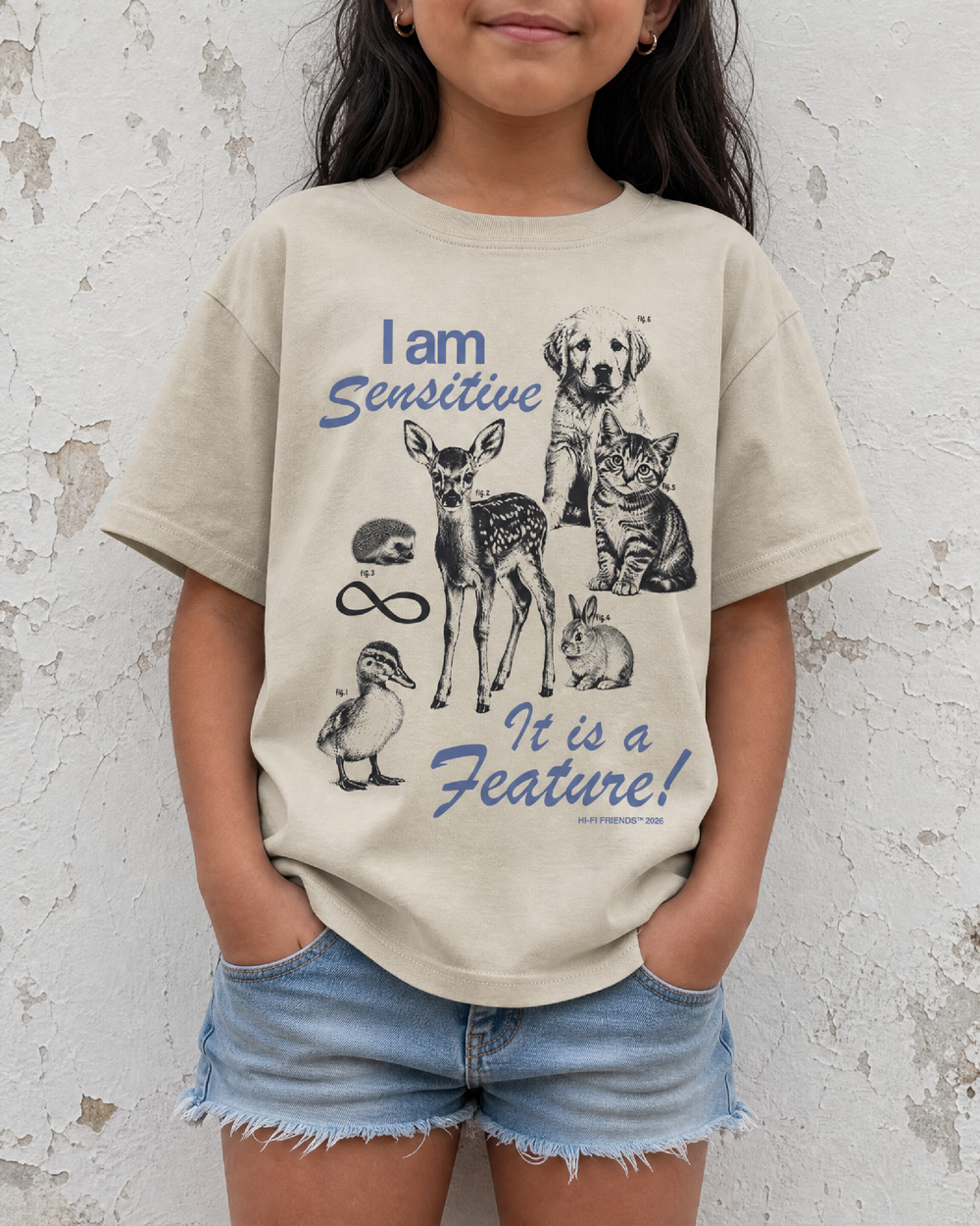 I am Sensitive Youth Tee