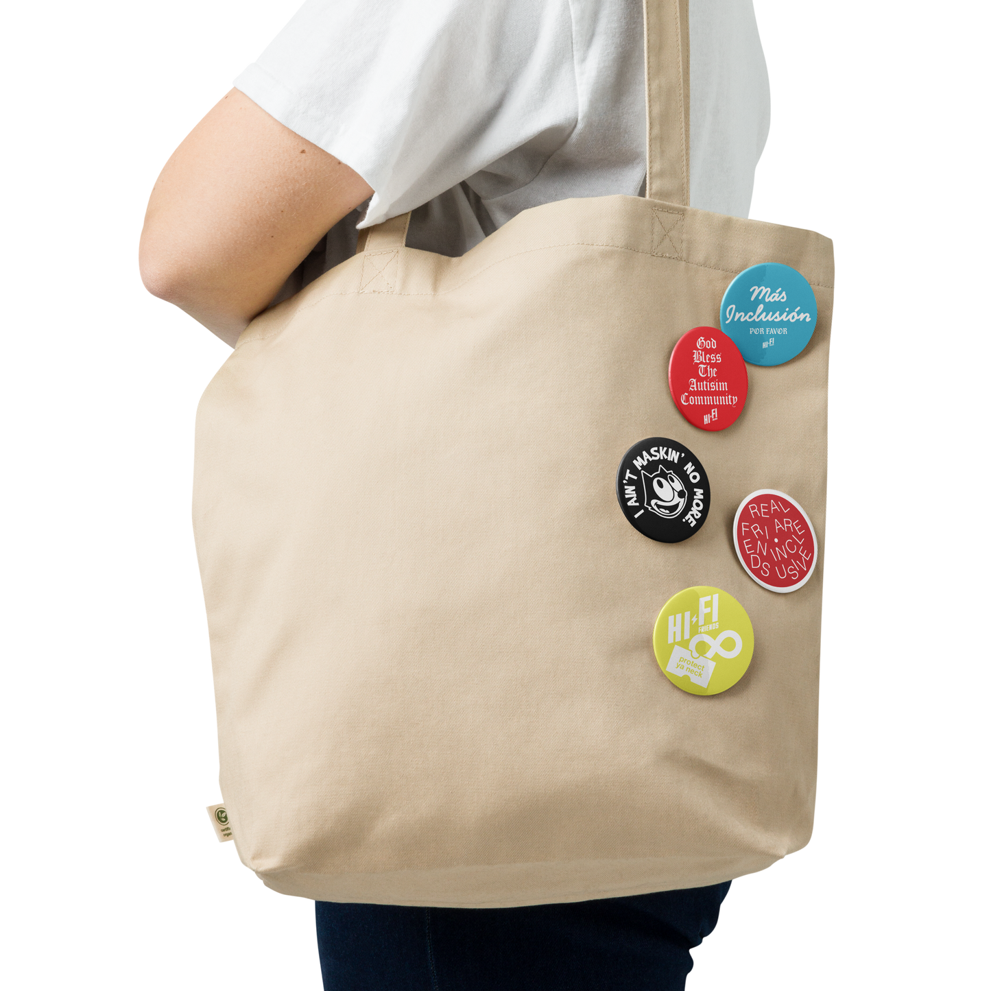 Button Volume 4 // Set of 5 2.25" Pin Buttons