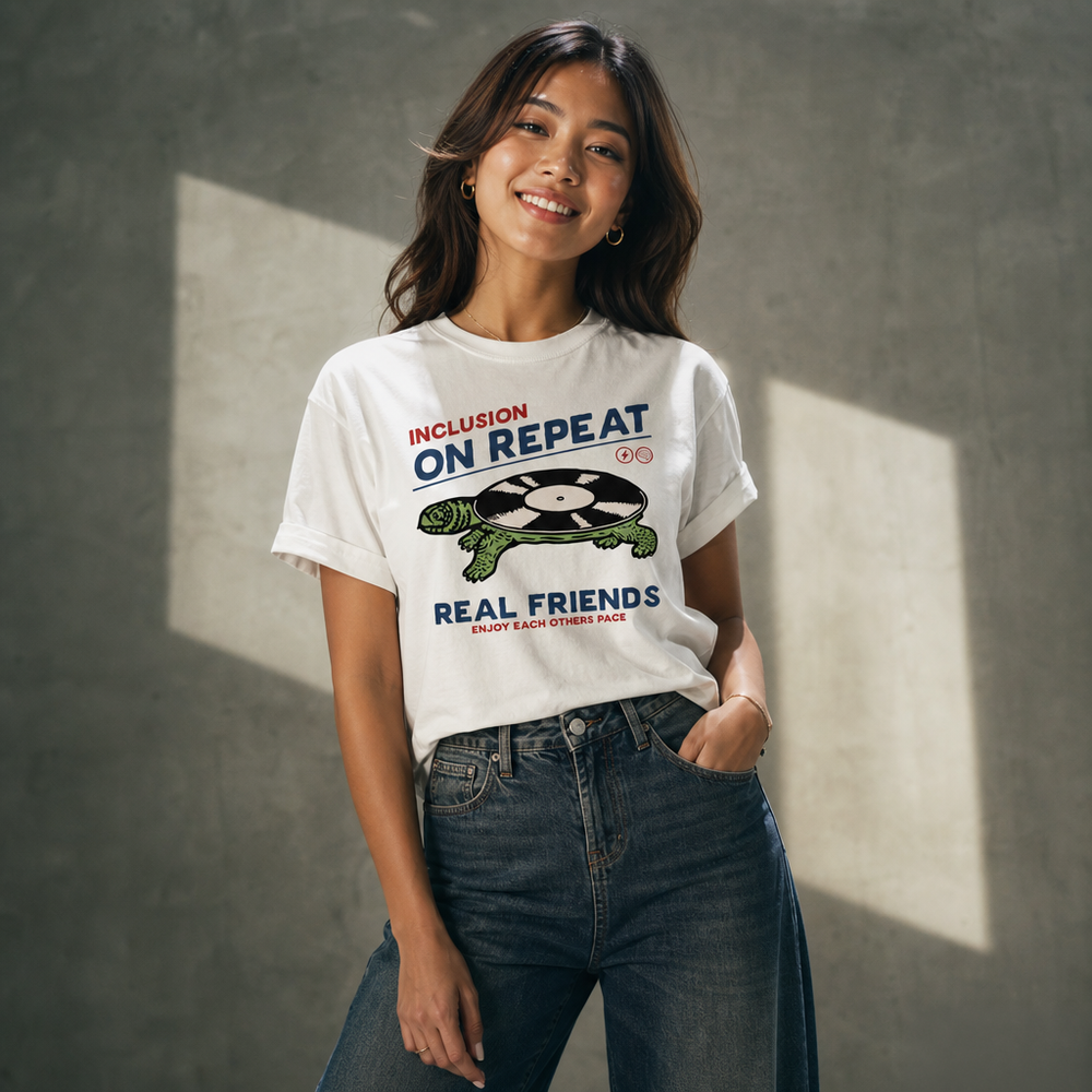 Inclusion On Repeat Boxy Tee