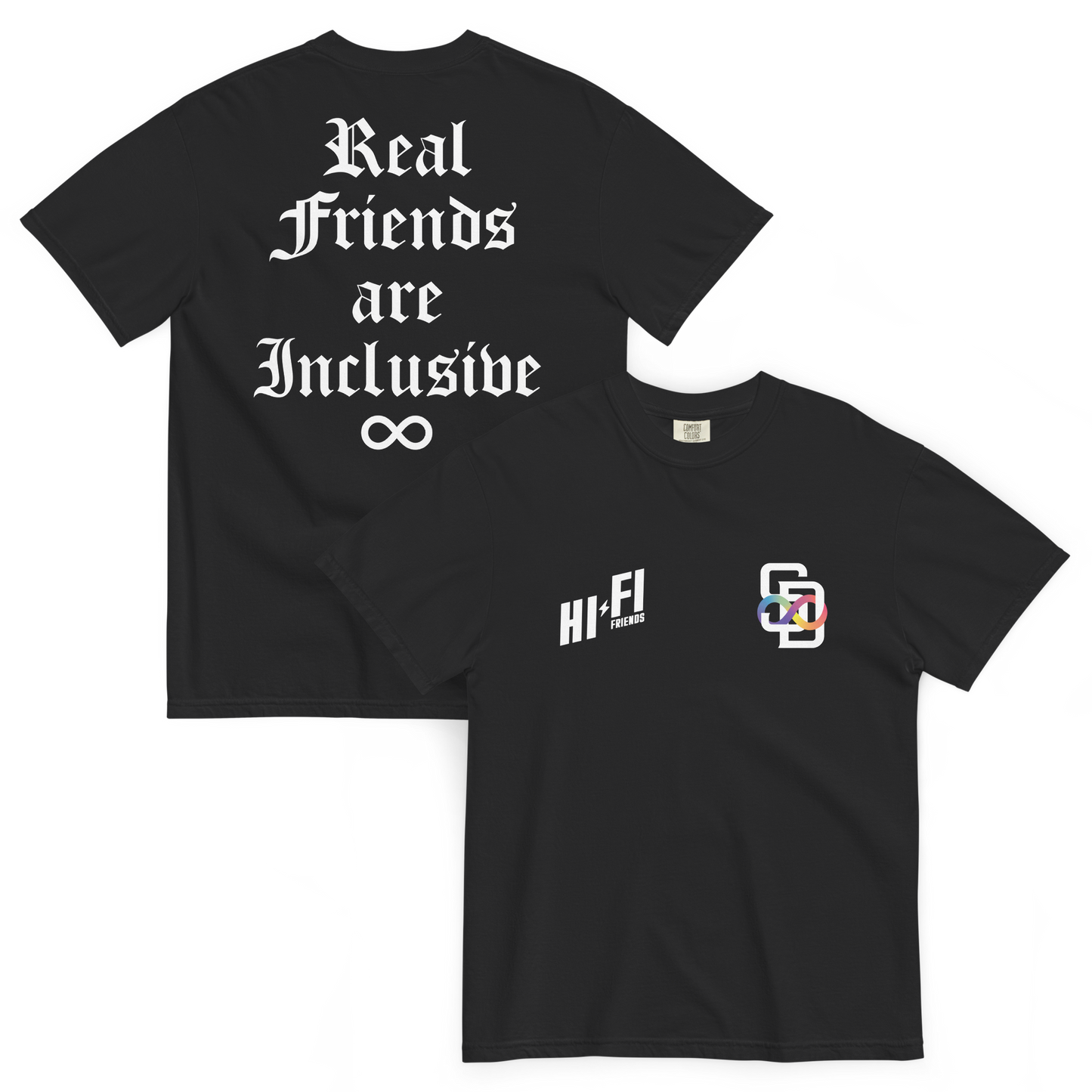 Real Friends SD Unisex Boxy Tee