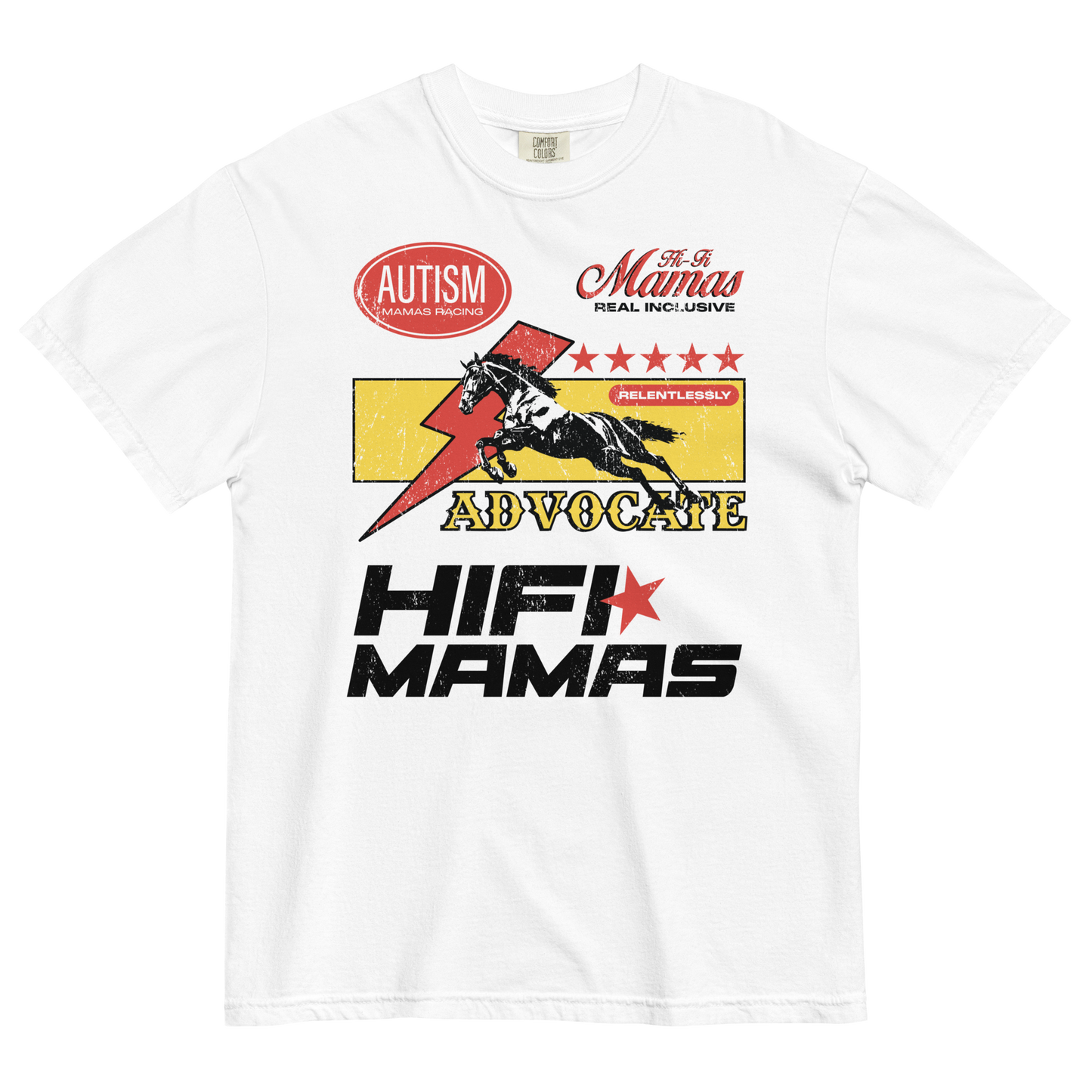 Hi-Fi Mamas: Racing Tee