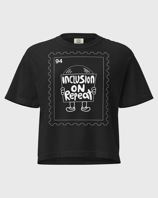 Inclusion On Repeat Women's Boxy Tee